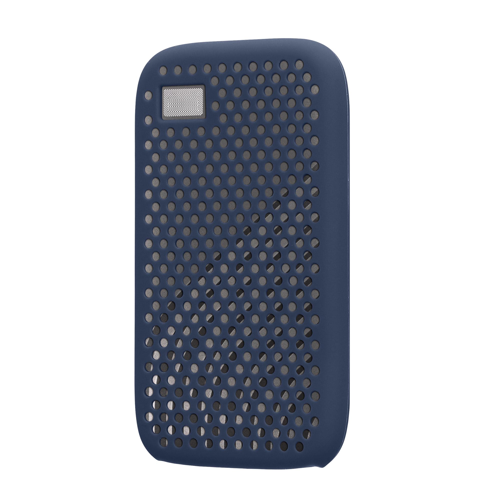 kwmobile Silikonowe etui kompatybilne z WD My Passport SSD 500 GB / 1T / 2T / 4T - etui ochronne na dysk SSD - ciemnoniebieskie