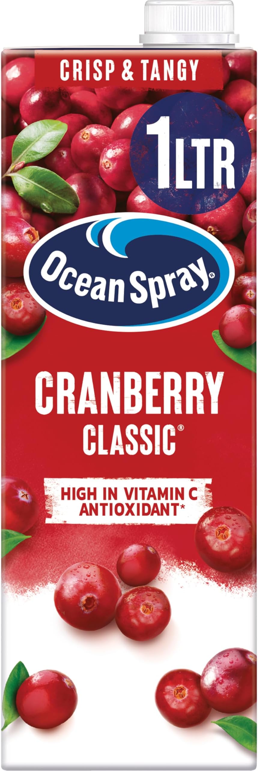 Ocean Spray Cranberry Classic Juice, 1Ltr