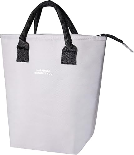 Taysis Large Insulated Lunch Bag for Women Men, Adults Reusable Simple Bento Lunch Bag Lunch Container Lunch Tote Bag for Lunch Box for Picnic Work