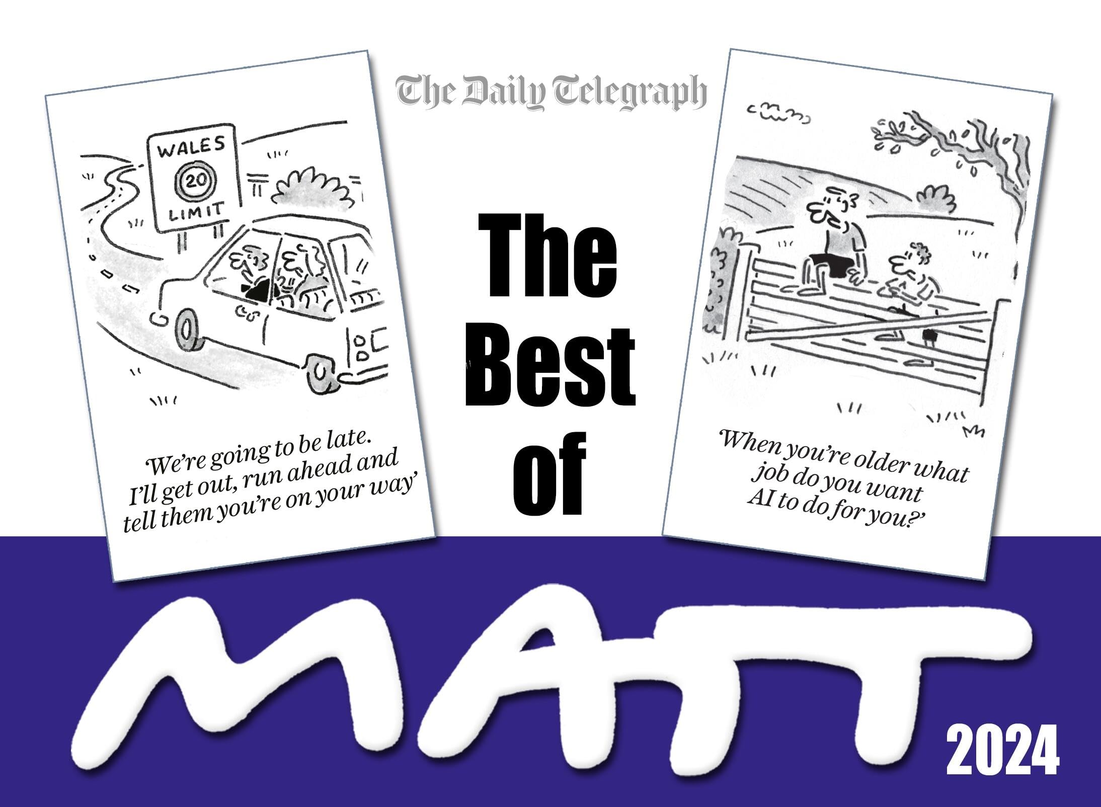 The Best of Matt 2024 by Matt Pritchett (Paperback Book)