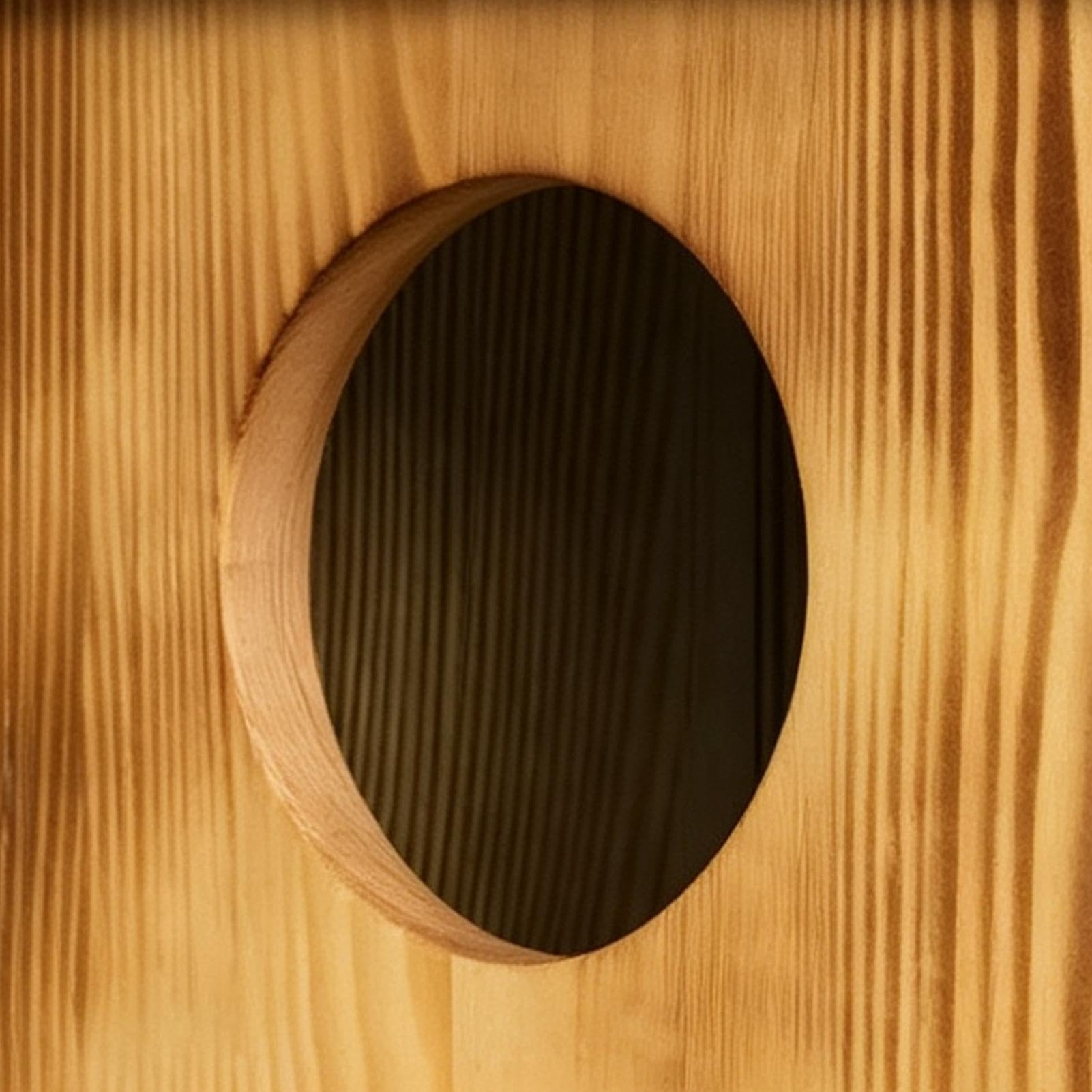 Zewnętrzny Domek Dla Sów 36,8 x 22,8 cm Wodoodporne Siedlisko Dla Zwierząt | Drewniane Schronienie Sów Z Śrubami Montażowymi Do Obserwacji Dzikiej Przyrody Na Drzewie W
