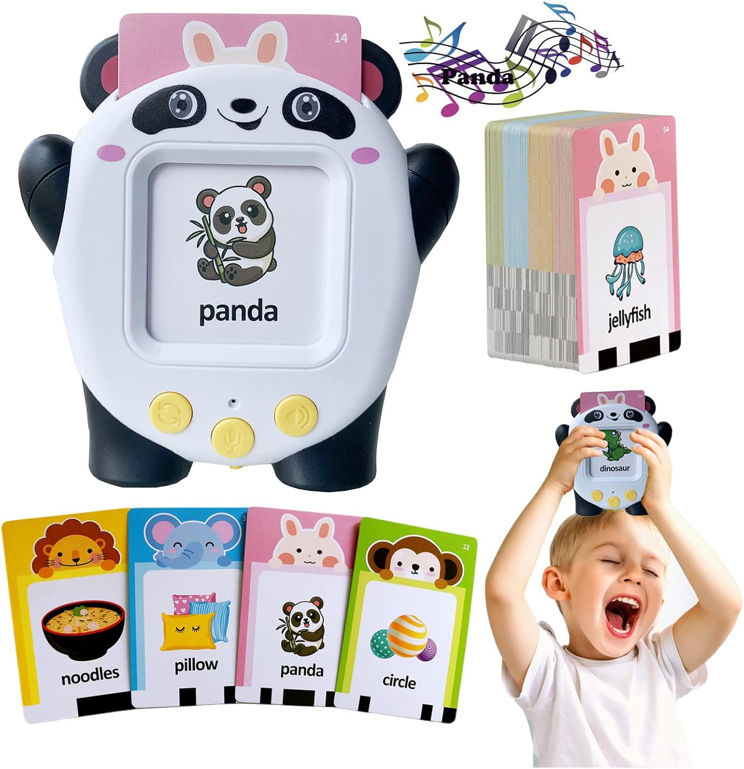 Amazon.com: Educational Flash Card Recording Toys for 3 4 5 6 Years ...