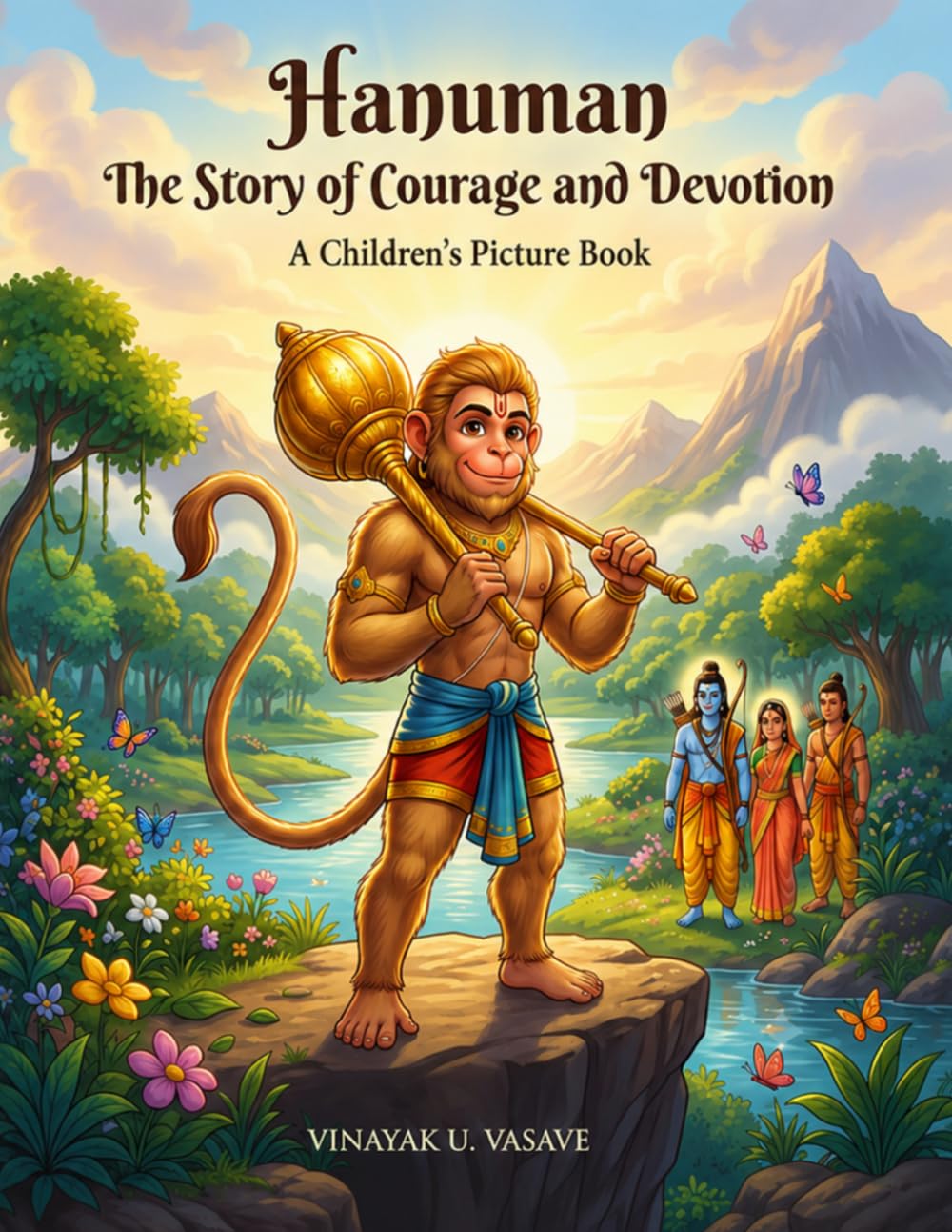 Hanuman - The Story of Courage and Devotion: A Children's Picture Book