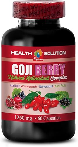 Miniatura 2 de multivitamínico antioxidante - GOJI BERRY - COMPLEJO ANTIOXIDANTE NATURAL - Resveratrol natural - Suplemento antioxidante - bayas de goji