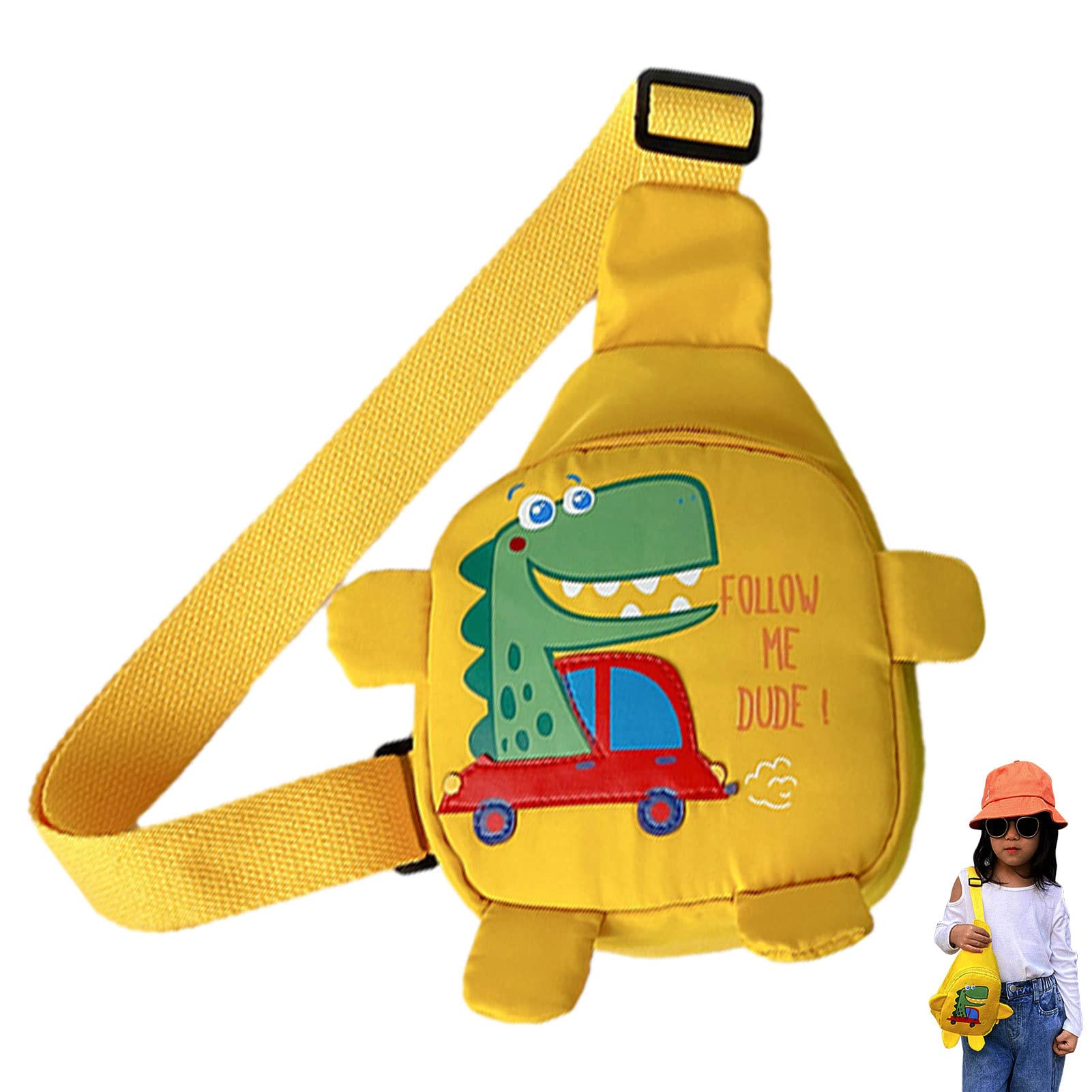 pologmase Borsa a tracolla per bambini – Grazioso zaino da viaggio unisex con una spalla per bambini, ragazzi e ragazze