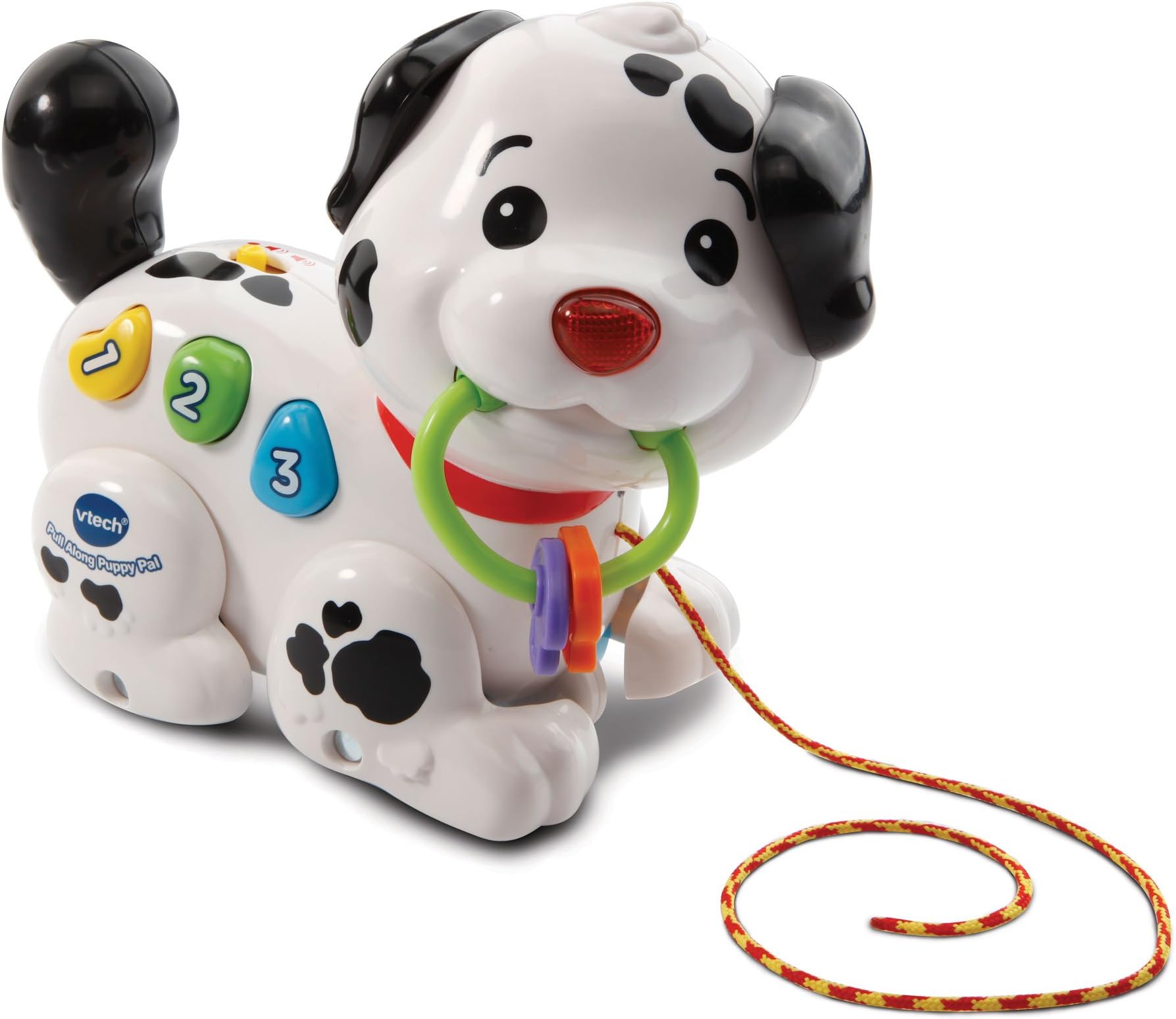 Pull Along Puppy Pal, Pull Along Baby Walker with Music and Phrases, Pull Along Walker for Babies, Cute Educational Toy, Interactive Preschool Toy for Girls and Boys Aged 6 Months +
