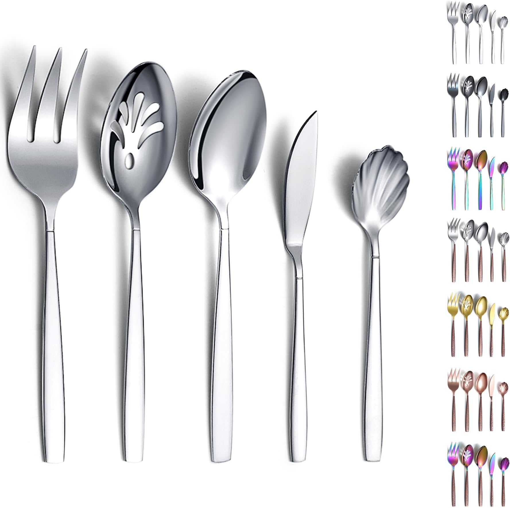 Herogo Besteck Set, 30-teiliges Edelstahl Besteckset Für 6 Personen
