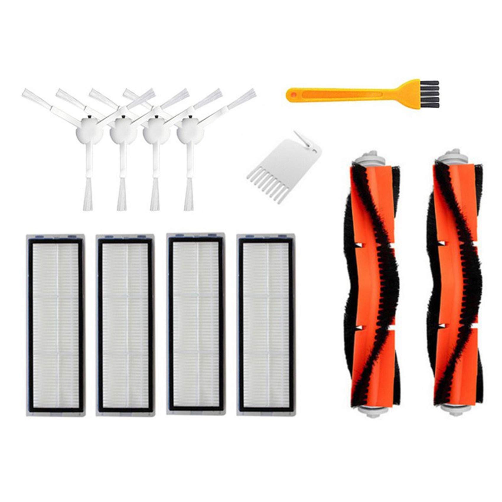 CTRLZS 12PCS Mi Robot Vacuum Cleaner Parts Replacement for Mi Robot 1C 1T Vacuum Cleaner Accessory Kit for