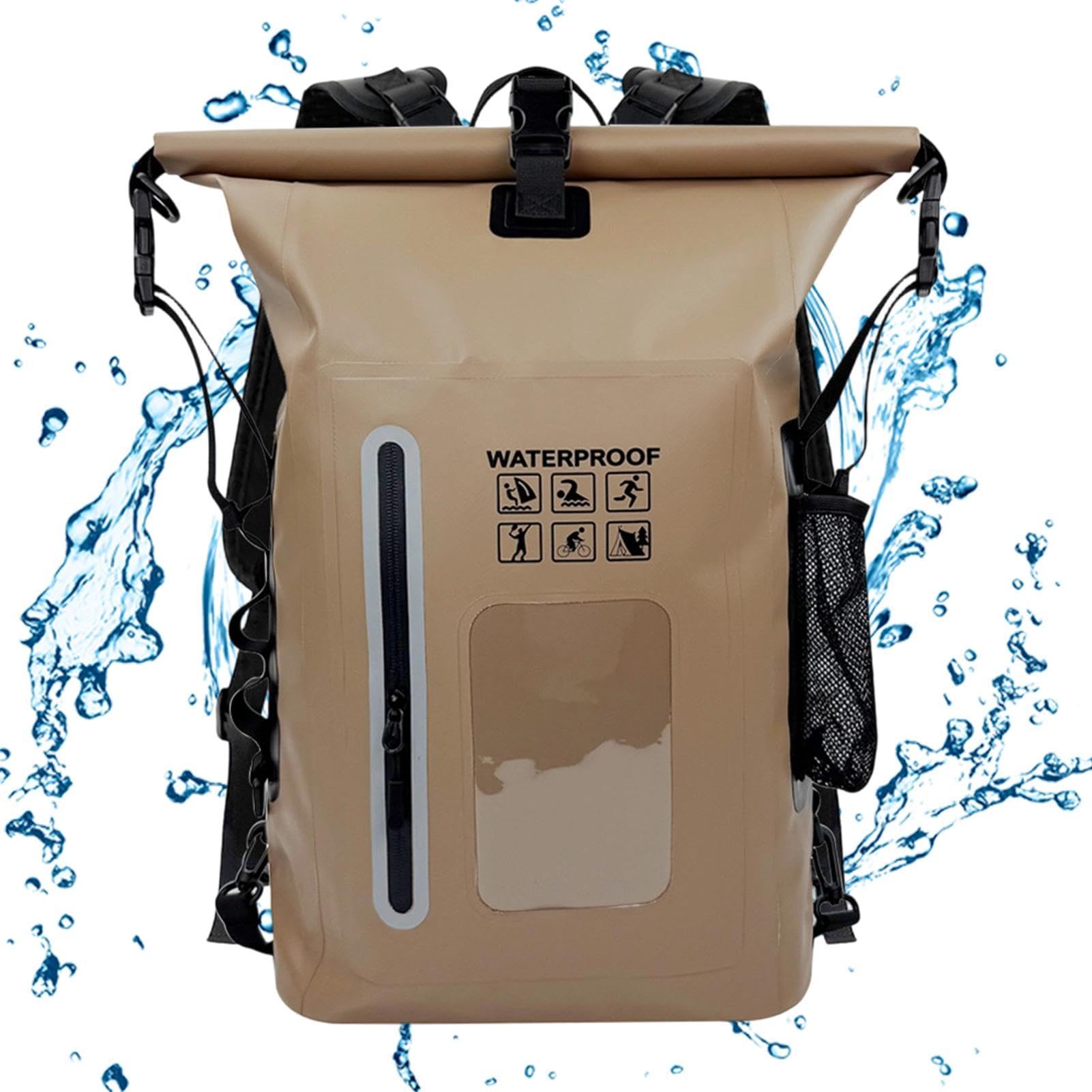 Zaino Dry Bag Impermeabile Capacità Elevata Chiusura A Rotolo Ultraleggero | Sacca Impermeabile Per Kayak Per Rafting Kayak Nuoto Snowboard Escursionismo Viaggi Spiaggia Sport