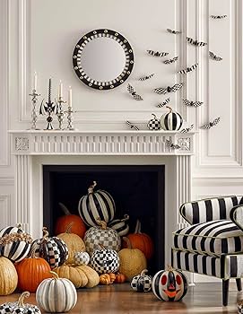 Amazon.com: MacKenzie-Childs Courtly Stripe Illuminated Jack