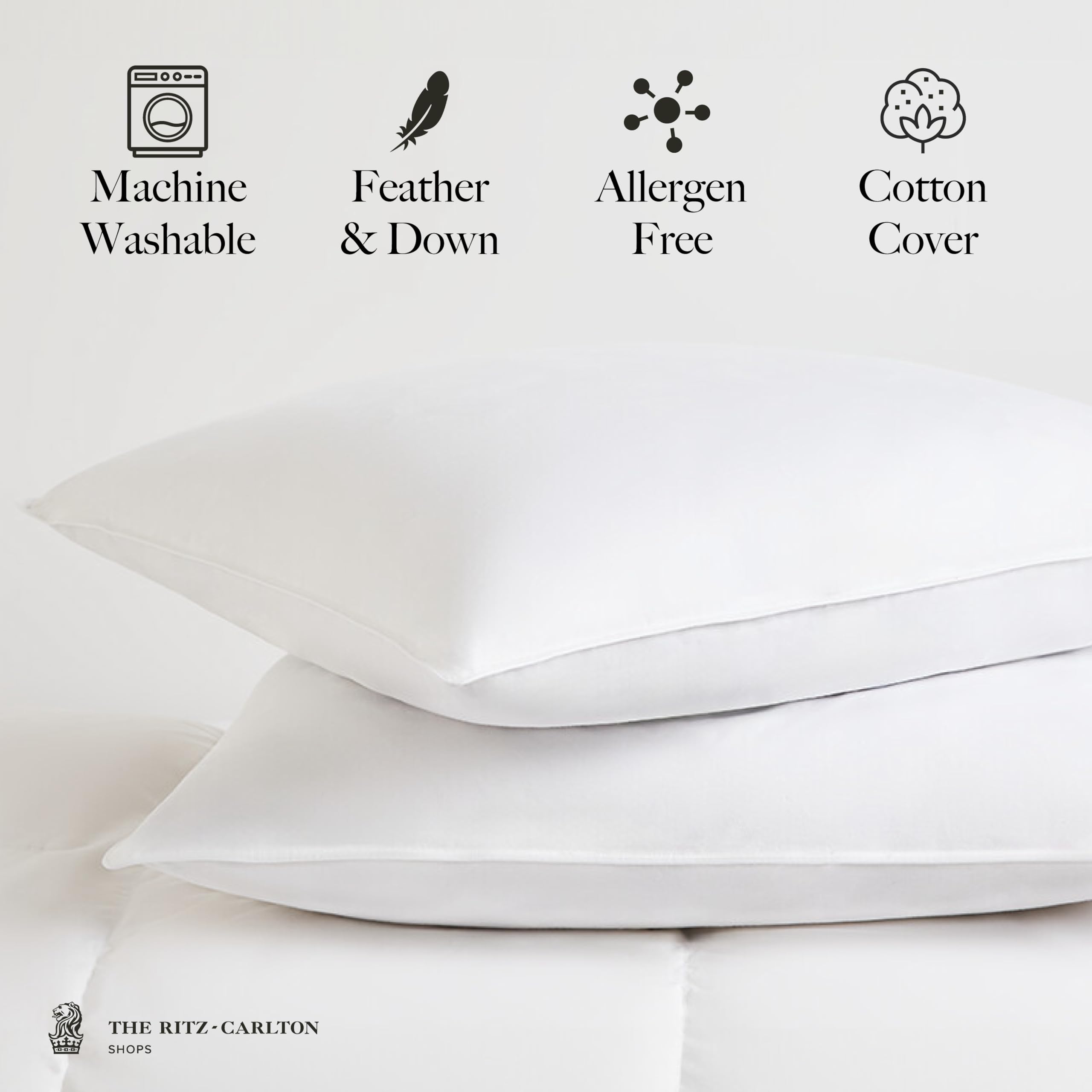 Amazon.com: The Ritz-Carlton 枕頭- King 尺寸20 英吋x 36 英吋(約
