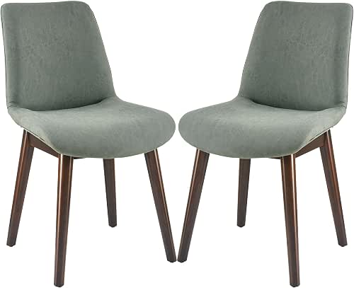 Dining Chair Set of 2 with PU Upholstered, Dining Room