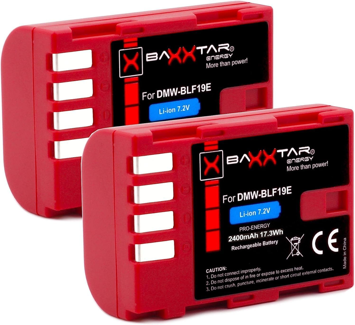 Baxxtar Pro 2X Akumulator do Panasonic DMW-BLF19 BLF19E 2400mAh