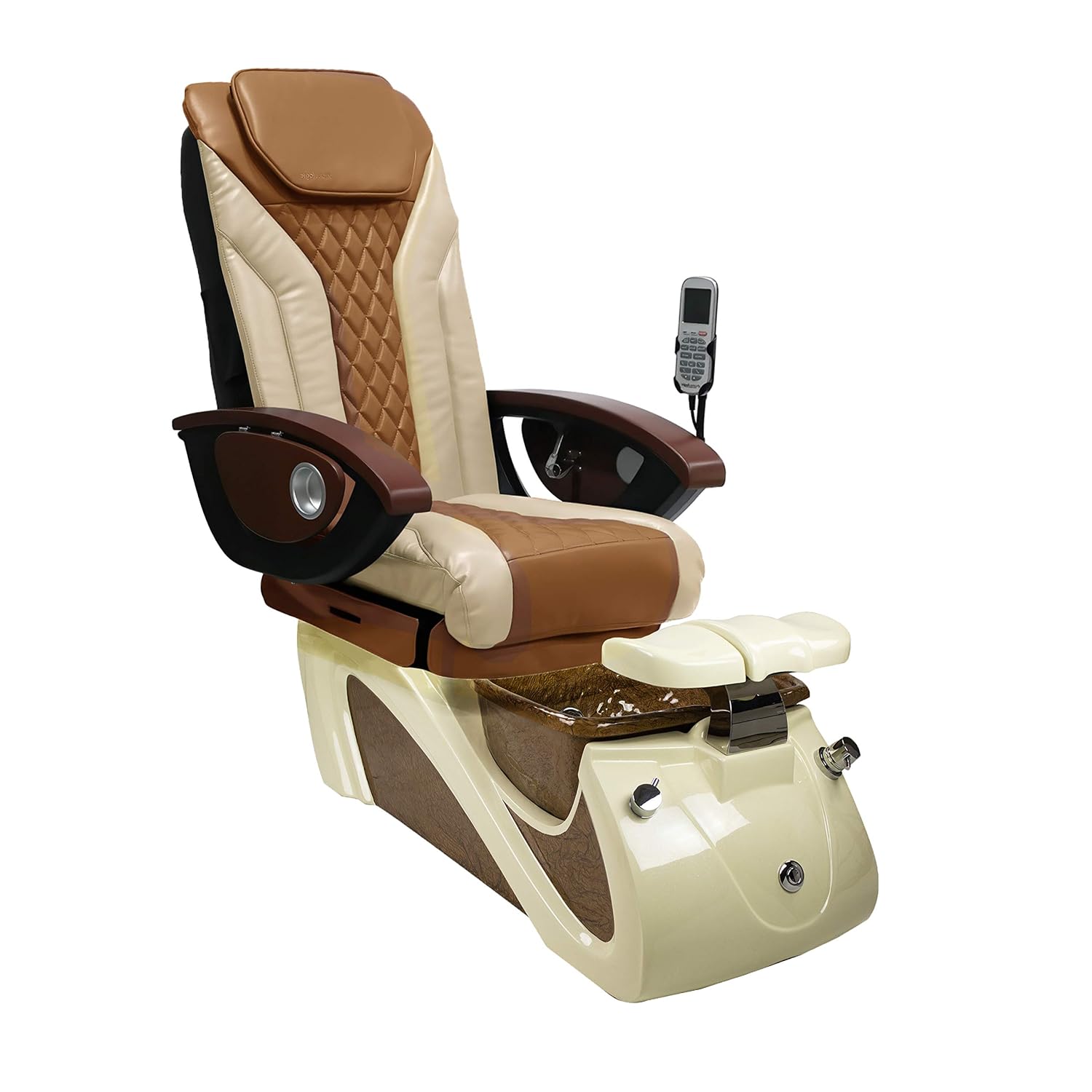 Buy Alessi Ii Shiatsulogic Pedicure Chair Brown W Discharge Pump Pedicure Tub With Pipe Less Whirlpool System Perfect For Professional Pedicure Spa