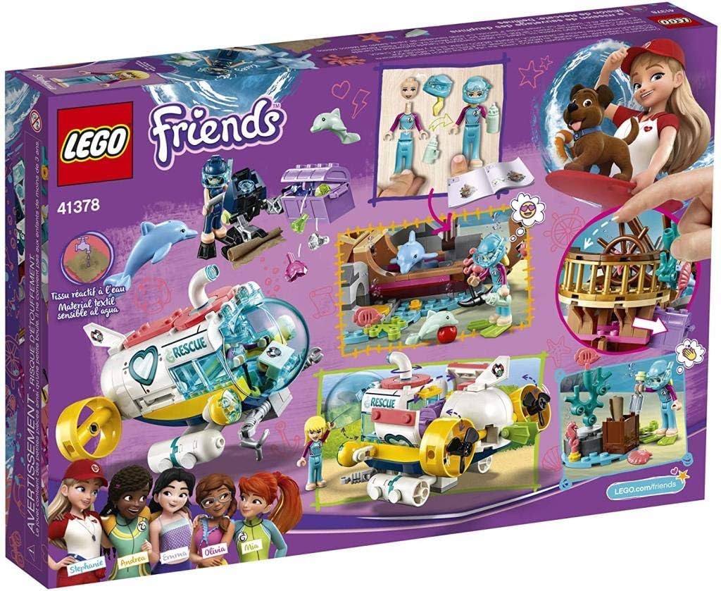 Child playing with the LEGO Friends Dolphins Rescue Mission set