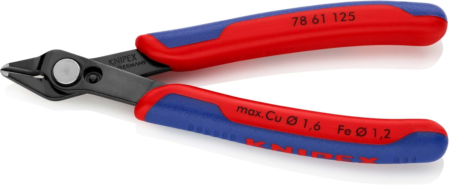 KNIPEX Tools - Electronics Super-Knips, Multi-Component (7861125SBA)