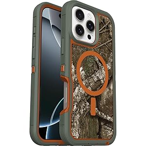 OtterBox iPhone 16 Pro Max Defender Pro Series XT Clear Case - Realtree Camo