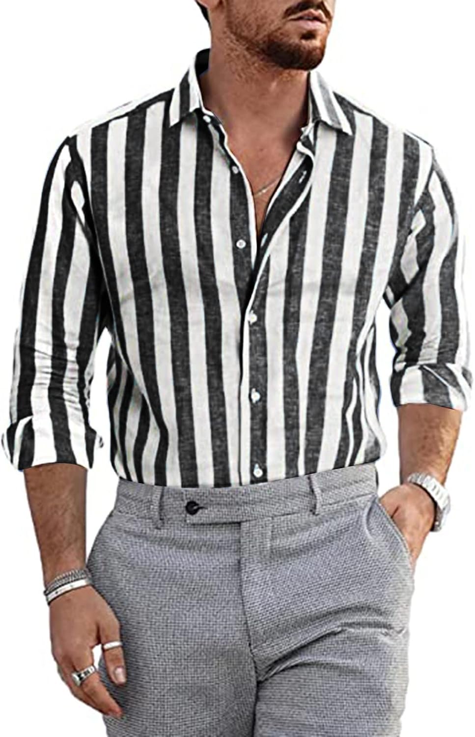 Camisas de Botones Casuales