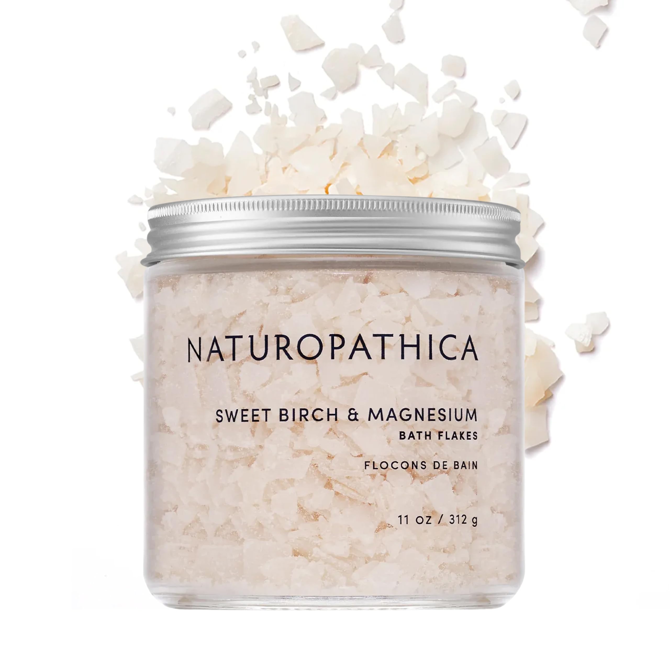Naturopathica Sweet Birch Magnesium Bath Flakes 11.0 oz.