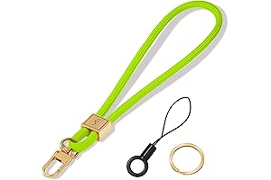Fishent Keychain Wristlet Lanyard: The Neon Statement of Style