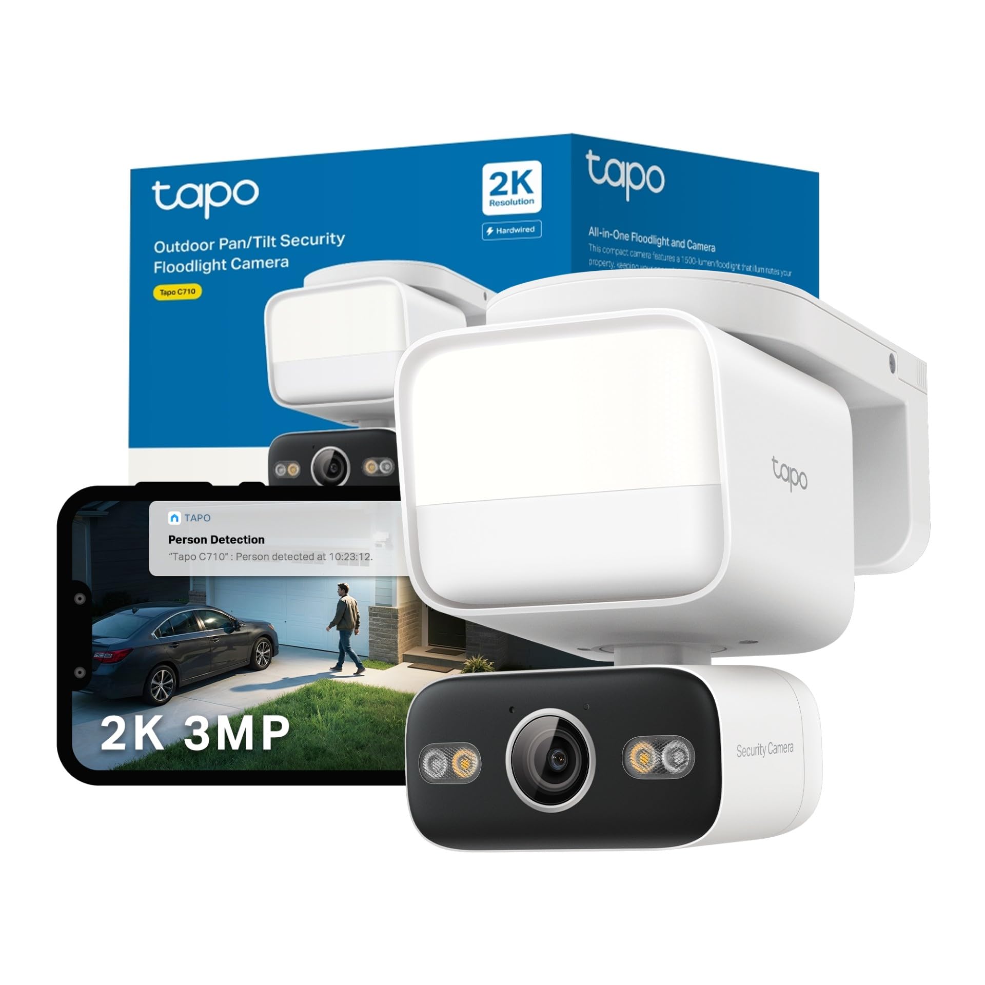 Tp-Link Tapo C710 V1 - Network Surveillance Camera - Pan / Tilt - Outd