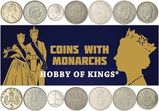 7 Coin Collection | Monarchs of Europe | Kingdoms | Kings | Queens | Crown | Realm | Government | Kingship | Aristocracy | Nobility | Queenship