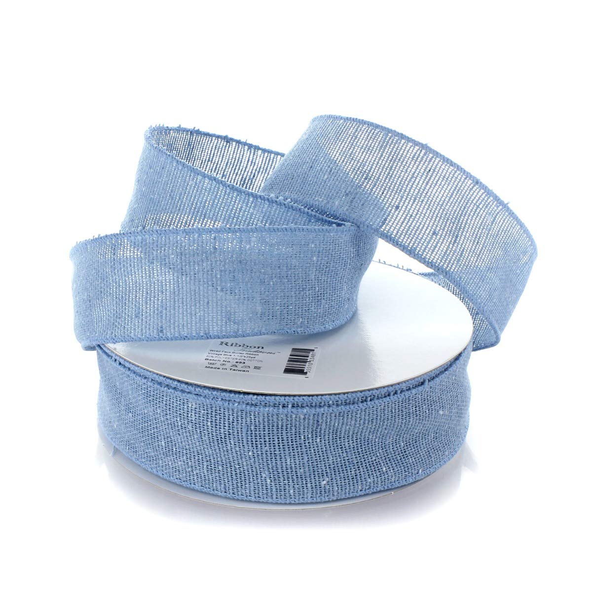 10 inch x 30 feet Mesh Ribbon Value Mesh (Burgundy, Red Foil)