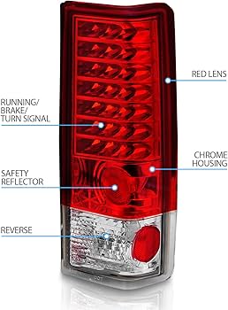 Amazon | AmeriLite 1985-2005 GMC シボレー アストロ サファリ