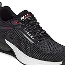 Campus Men's Canva Running Shoes BLK/D.Gry - 9UK/India gallery image