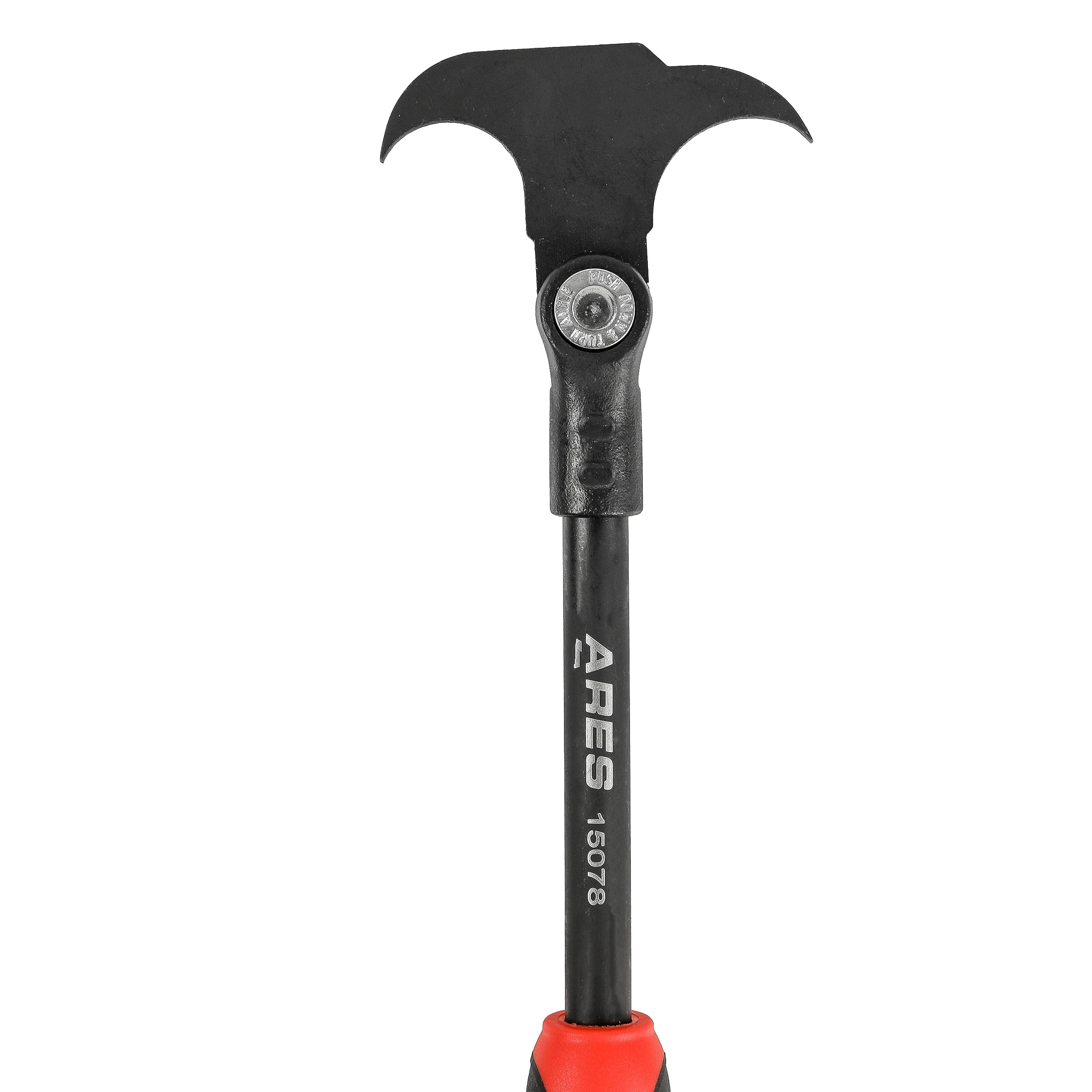 ARES 15078 - Extractor de sello de indexación de 12 pulgadas, 14 posiciones de bloqueo ajustables, diseño de punta de gancho doble, retira los sellos de aceite y grasa en coches, SUV y camiones