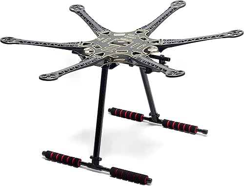 Miniatura 2 de Kit de marco Hexacopter S550 6-Axis Drone Flame con tren de aterrizaje de fibra de carbono