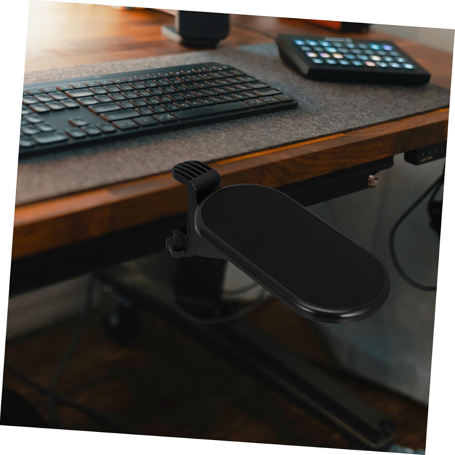 Artibetter 3pcs Computer Desk Arm Rest Rotating Wrist Support Ergonomic Desktop for Gaming and Office Use Height for Enhanced Comfort and Reduced Wrist Pressure
