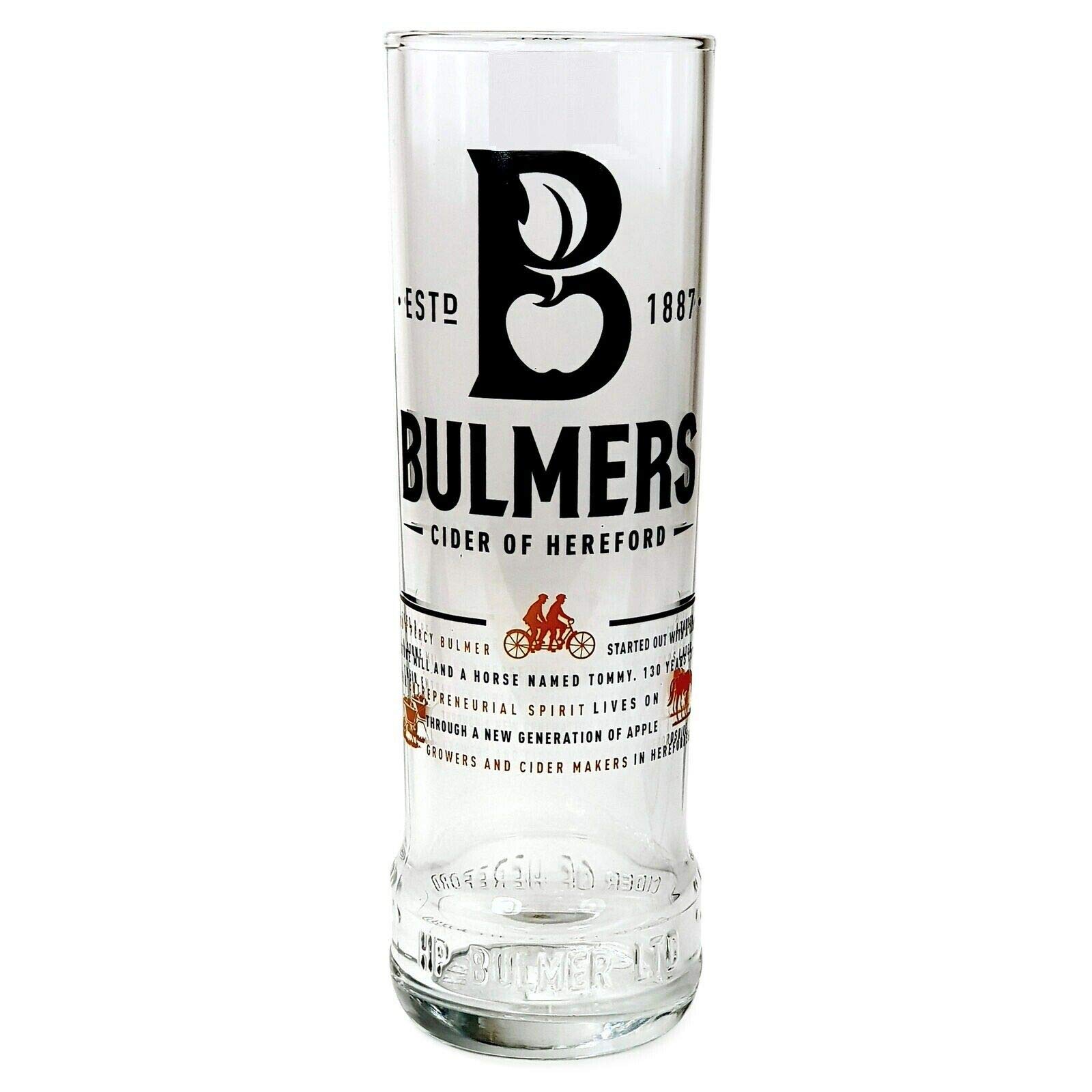 Bulmers Personalised Engraved 1 Pint Cider Glass with Gift Box - Enter Your Own Custom Text
