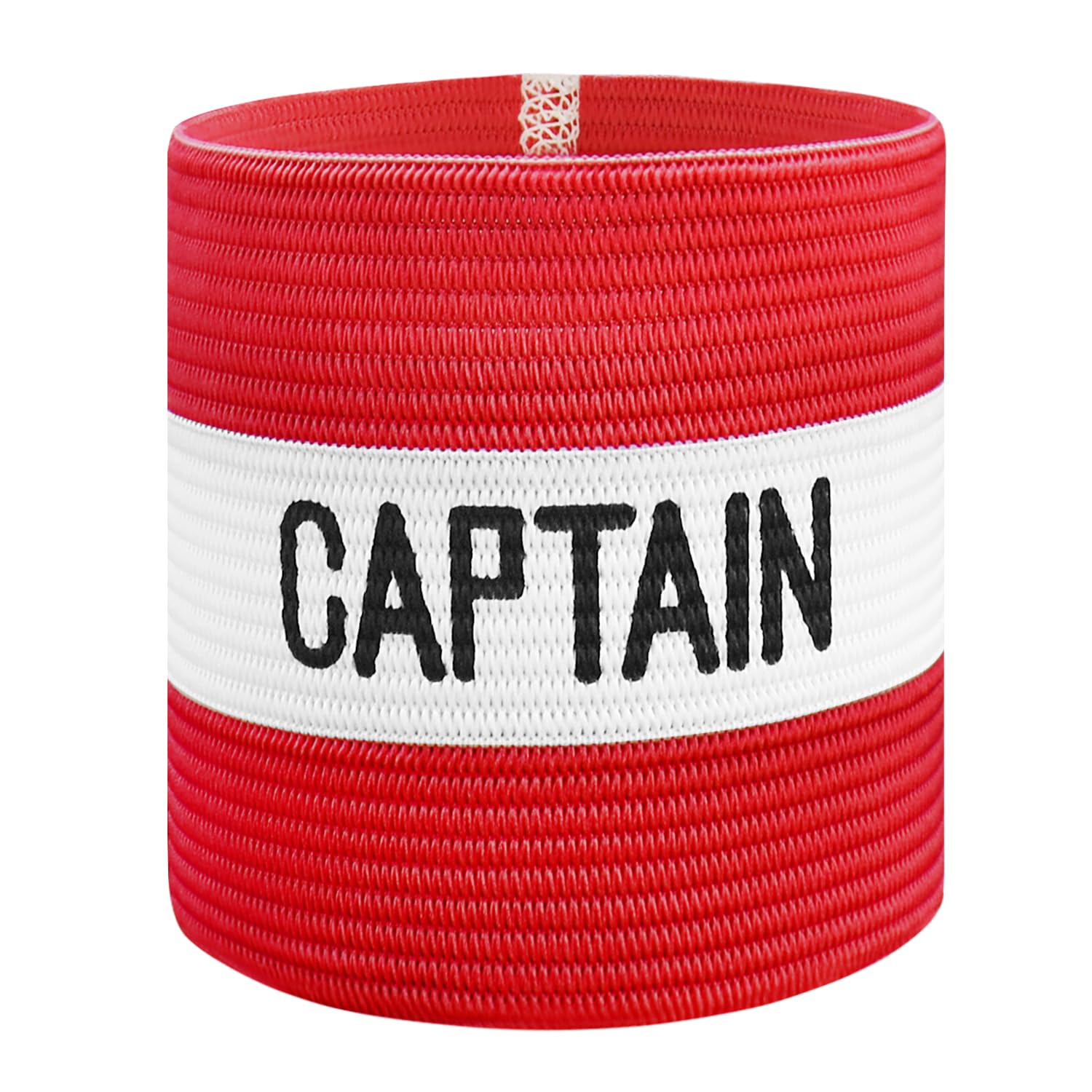 Classic Captain's Armband for Soccer Training, Adults &amp; Youths Elastic Arm Band Captain Armbands Team Sports Accessories