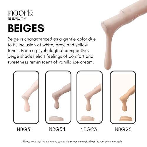 Miniatura 6 de Esmalte de uñas de gel natural, sin olor, con pigmentos orgánicos, esmalte de uñas de gel UV en color nude