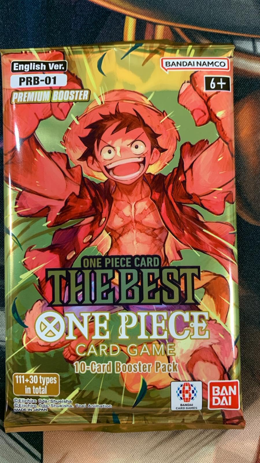 Amazon.com: One Piece Card Game PRB-01 Premium Booster - EN (10