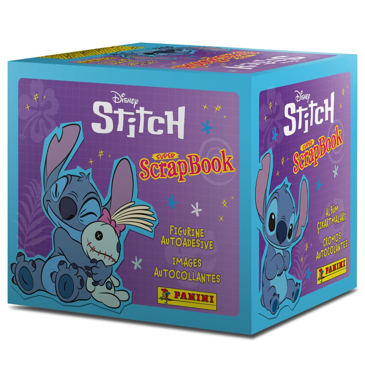 Disney Stitch Super Scrapbook Sticker Album - Box da 36 Bustine Panini