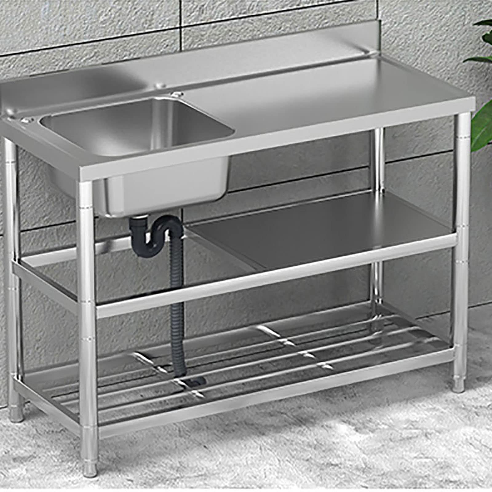 美品 業務用 特注品 蛇口付き ステンレス 置き型シンク 台下シンク ペットシンク 幅965X奥行600X高さ200 船形シンク 厨房 作業シンク 大阪 美品 業務用 特注品 蛇口付き ステンレス 置き型シンク 台下シンク