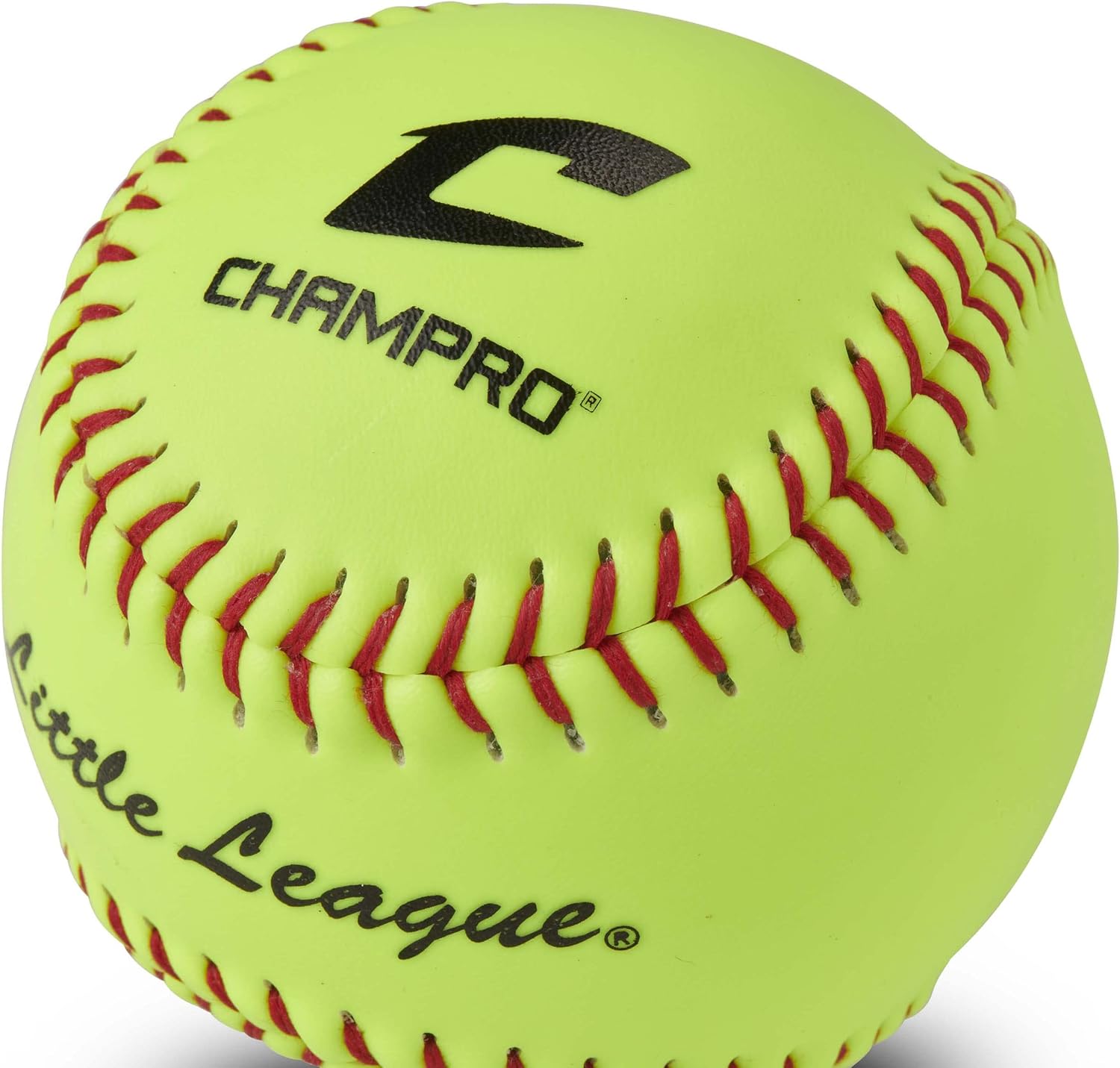 Champro Little League Poly Synthetic Cover, Red Set (Optic Yellow, 12-Inch)