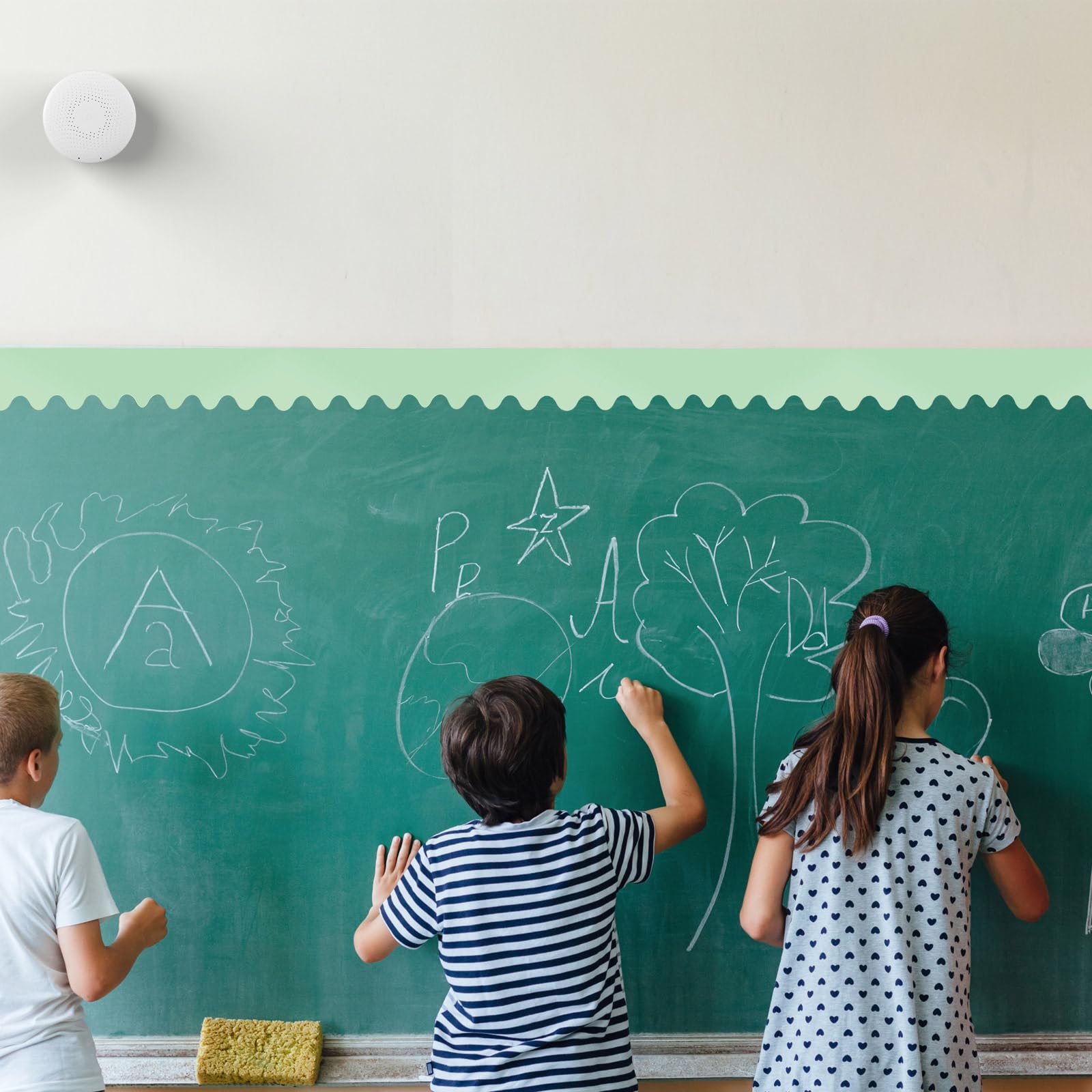 Farbenfrohe Pinnwand-Bordüre - 45 Meter Für Klassenzimmer & Whiteboards - 8 Bunte Farben Auf 4 Rollen