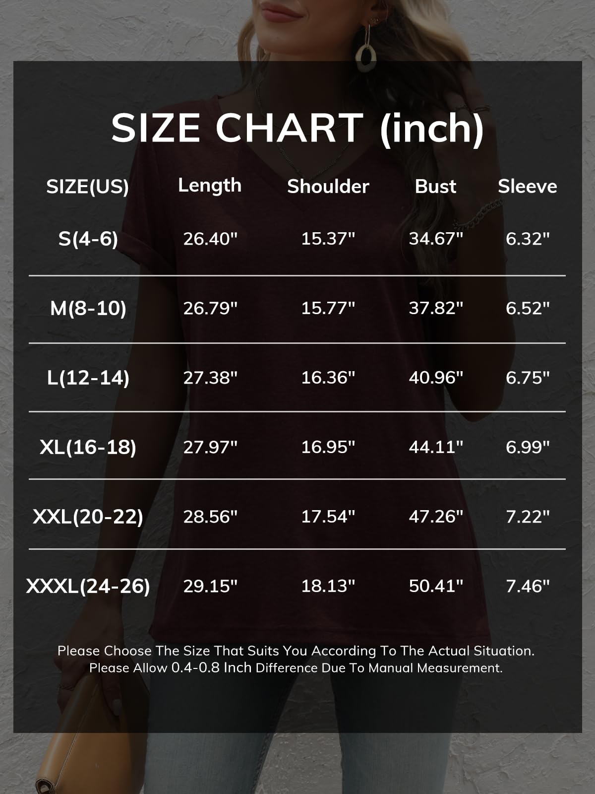 ATHMILE T Shirts Short Sleeve V Neck Tees for Women Fashion Tops Trendy Lightweight Casual Summer Outfits Clothes 2025 Beach