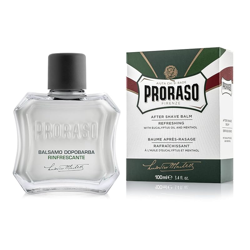 Proraso Bálsamo Pós-Barba com Óleo de Eucalipto e Mentol, 100 mL