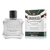 Proraso After Shave Balm - Eucalyptus Oil & Menthol - Refreshing After Shave Cream for All Beard Types - Premium Italian Shaving for Men - 3.4oz