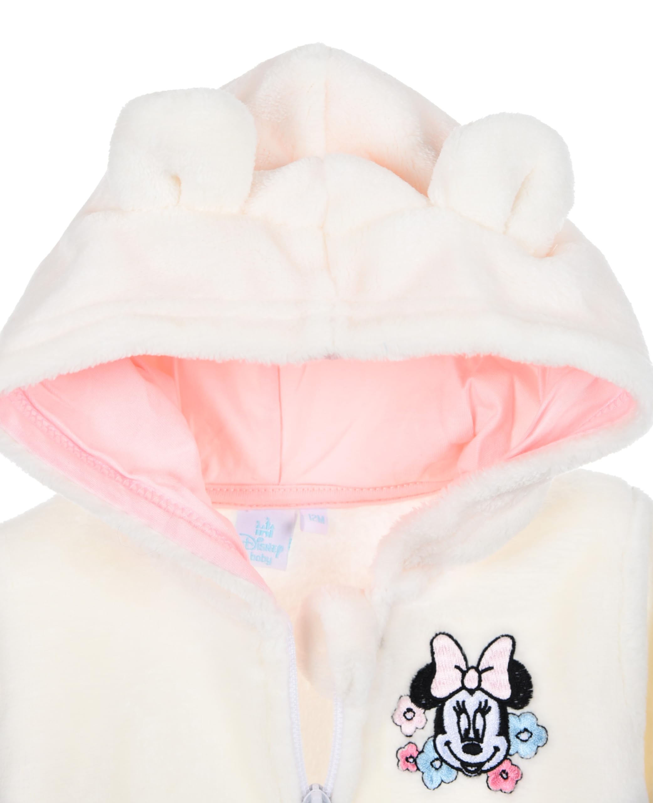 Disney Minnie Mouse, Sweat Shirt Bébé Fille (Beige,6 Mois)