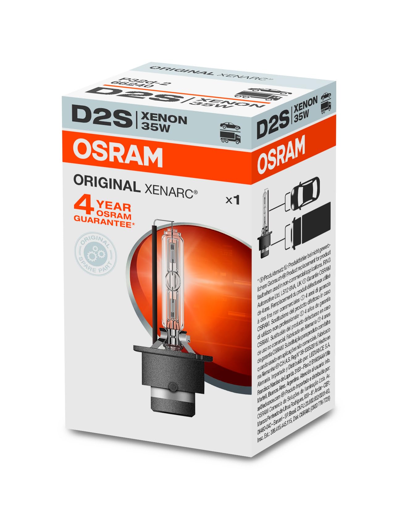 Amazon.com: Osram Osram 12V Original Equipment High Intensity