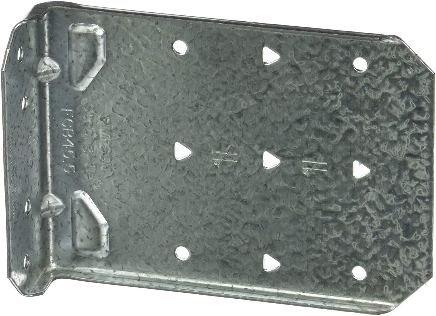 Simpson Strong-Tie FCB45.5-R25 5.5 Bypass Framing Fixed Clip Connector 5-1/2" 16Ga 25ct Simpson Strong-Tie FCB45.5-R25 5.5 Bypass Framing Fixed Clip Connector 5-1/2" 16Ga 25ct