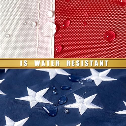 Miniatura 4 de Bandera estadounidense resistente de 3 x 5 pulgadas, bandera estadounidense para exteriores, bandera de Estados Unidos de 3 x 5 para exteriores