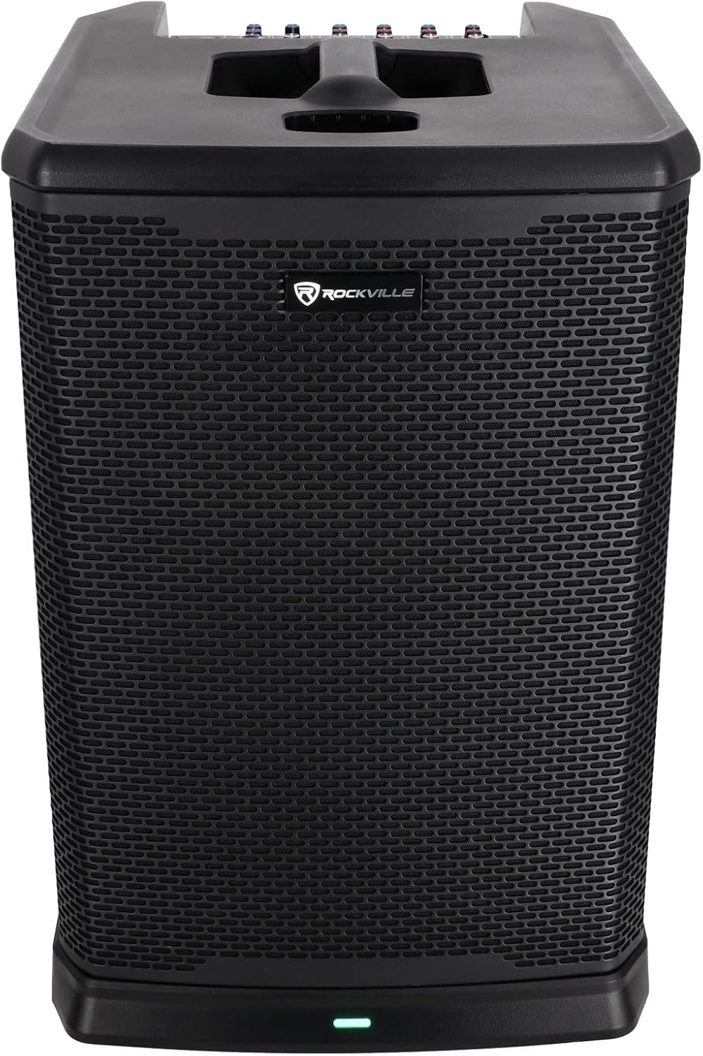 Rockville Titan MIX12A 3200W Peak 12-Inch Powered Column Array PA System with Subwoofer, 8-Channel Mixer, Bluetooth Audio, DSP, Travel Bags - Image 5