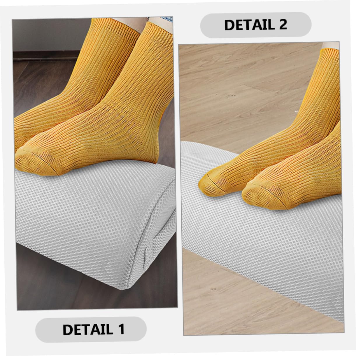 MAGICLULU 2pcs Elevating Leg Pillow Foot Rest Pad Leg Support Pillow for Office Accessory Elastic Foot Rest Comfortable