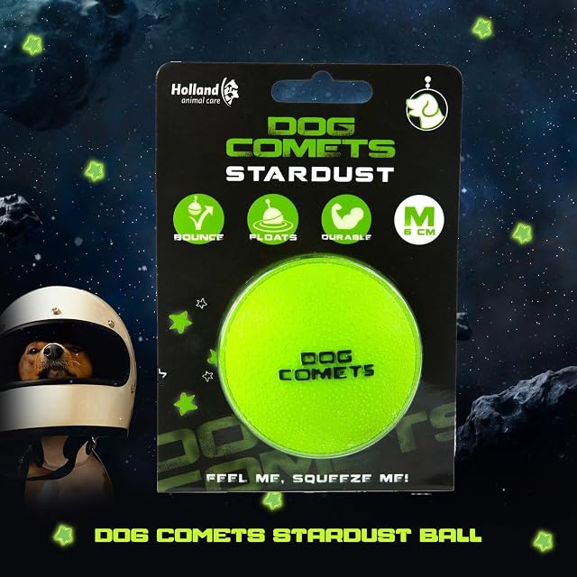 Foto 2 de 3 de Dog Comets Pelotas De Juguete Para Perros Ball Stardust Green M